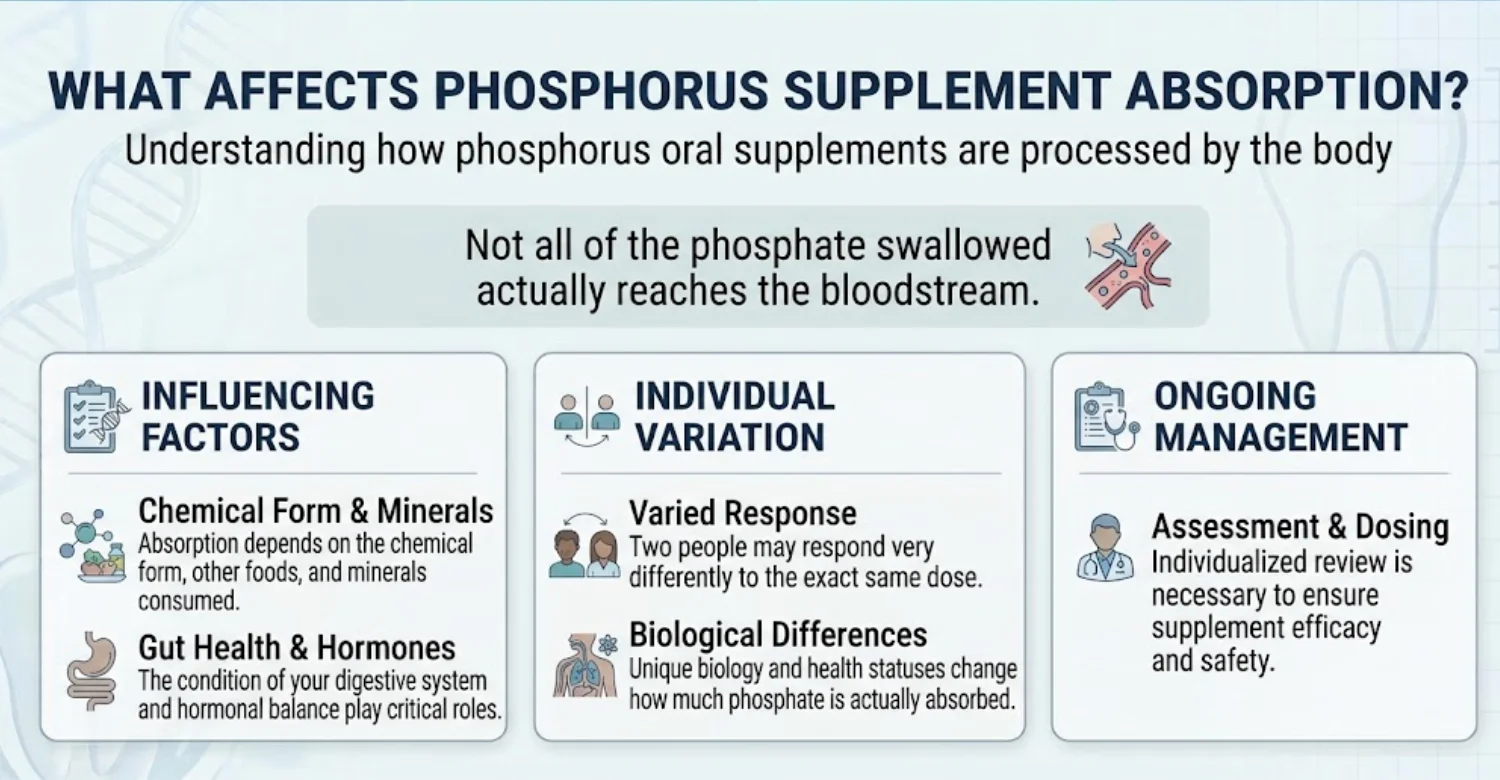 infographic phosphorus oral supplements